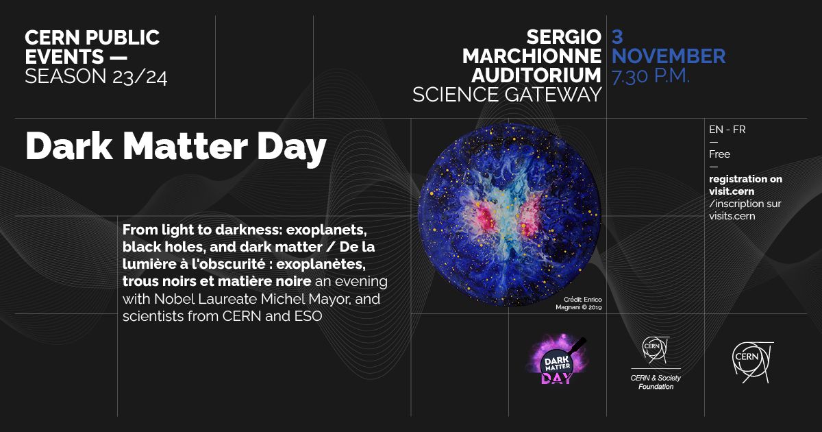 Celebrate Dark Matter Day at CERN Science Gateway CERN
